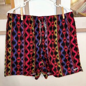 DOLFIN- Uglies Men’s Graphic Board Shorts 5 Inch El Fuego Size Large